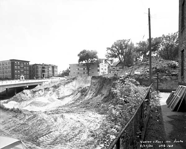 Construction of I-94 in the 1960s.