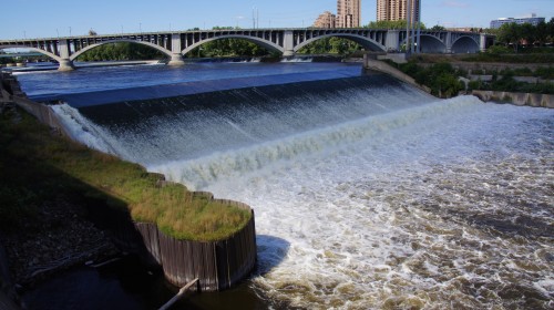 Above: St. Anthony Falls