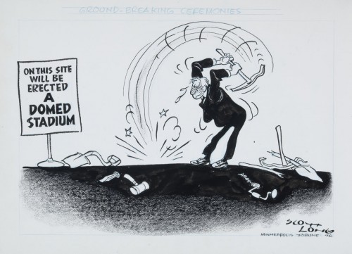 "Groundbreaking Ceremony," by Scott Long, 1976