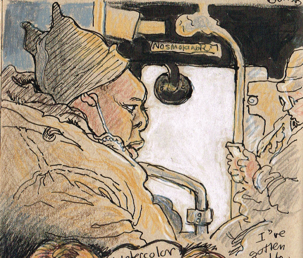 Sunday Sketch - Transit Sketching - Streets.mn