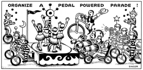 (No Exit) Organize A Pedal Powered Parade!