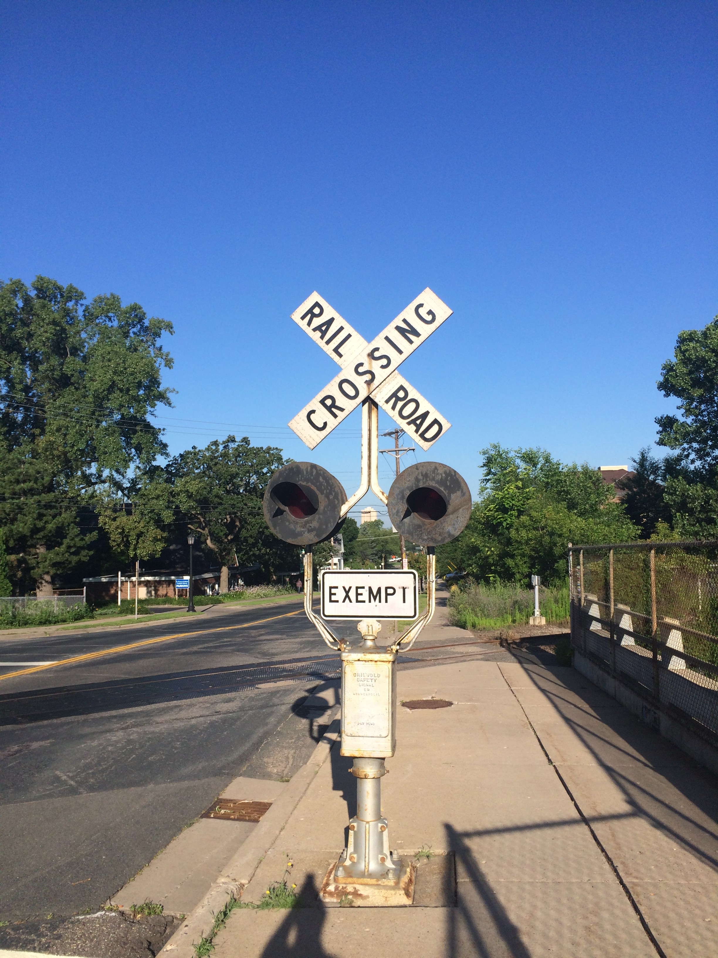 Railroad Crossing Exempt