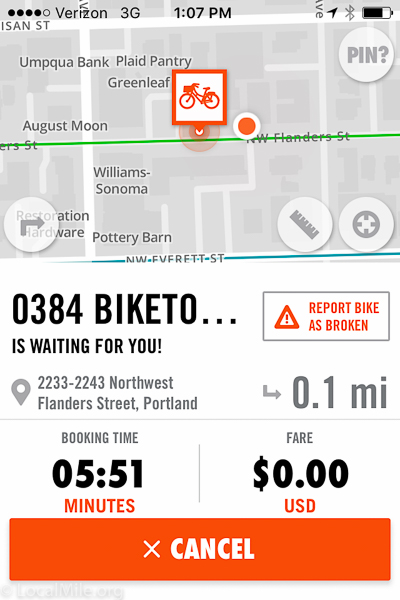 I never found this bike. I suspect it might have been in someone's backyard.