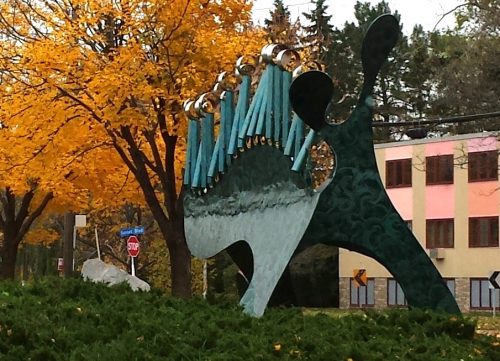 Loch Ness by Bruce Stillman (1983), 3201 Cedar Lake Ave