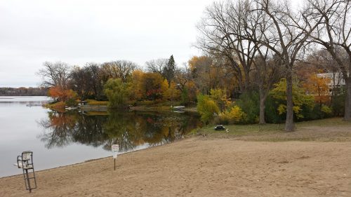 Beach at Southwest Corner of Cedar Lake