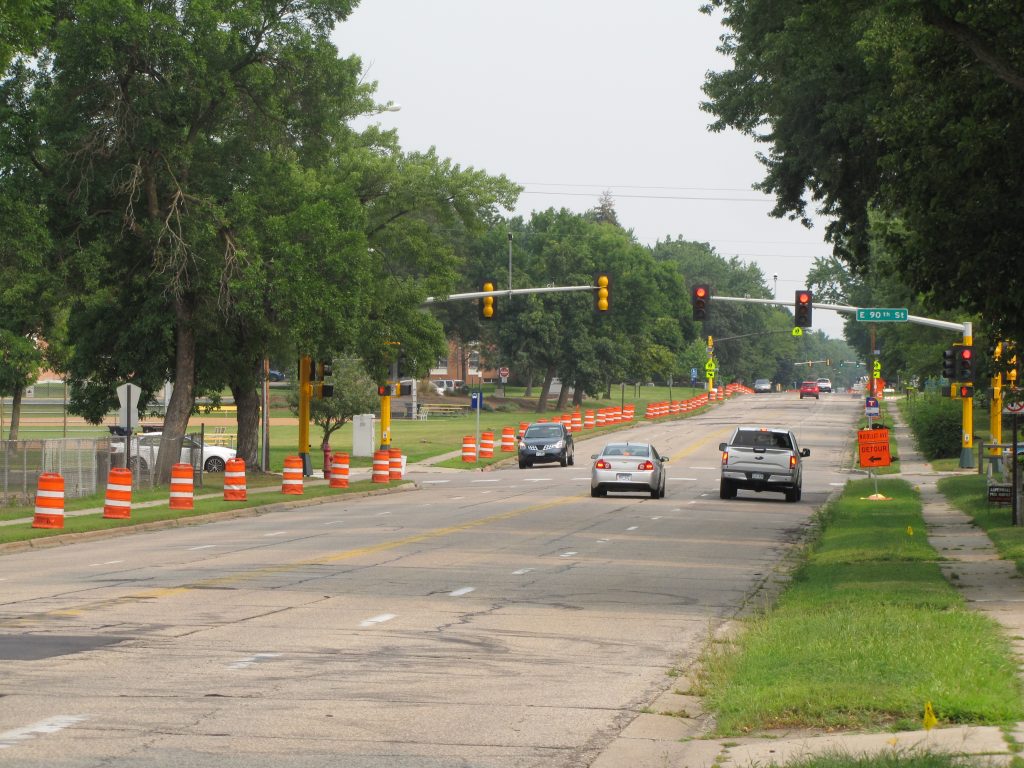 Portland Ave, Bloomington Before