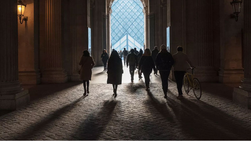 Paris Sidewalk Arcade
