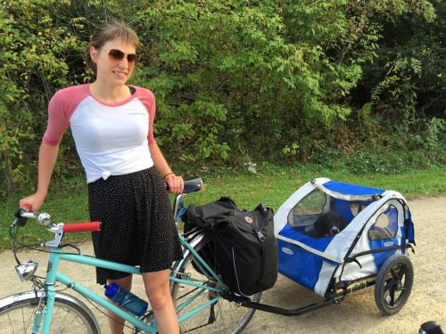 Bike camping