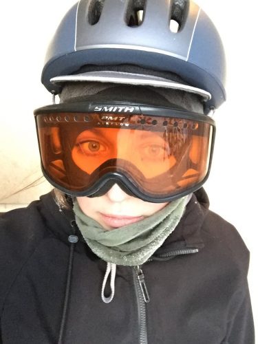 Winter biking