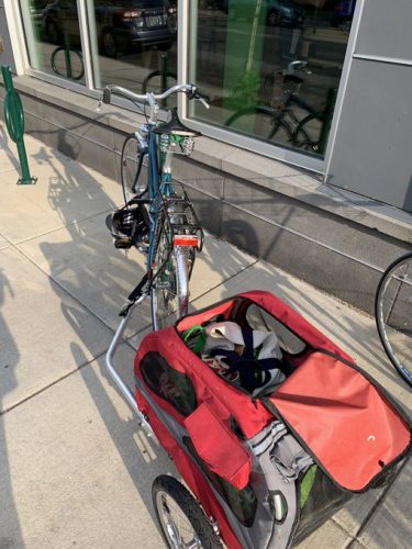 Groceries by bike