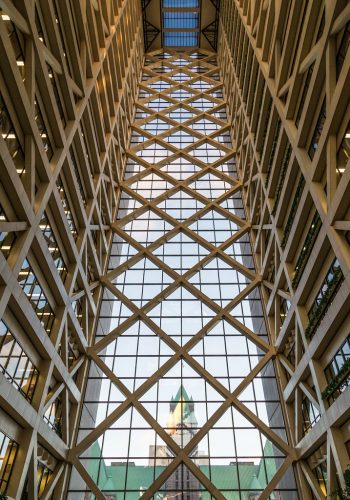 Hennepin County Government Center And Minneapolis City Hall