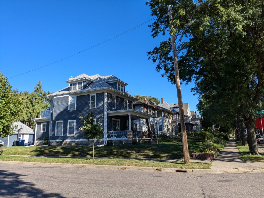 A grand old house on Irving Avenue North in Minneapolis