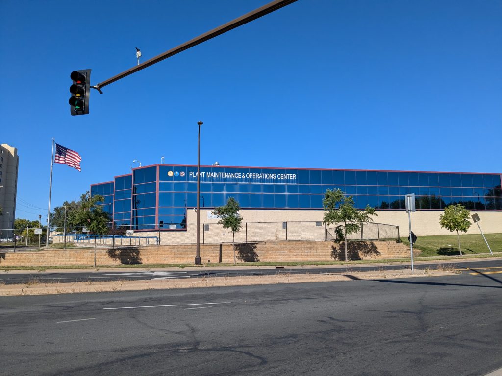 The plant maintenance and operations center for Minneapolis Public Schools