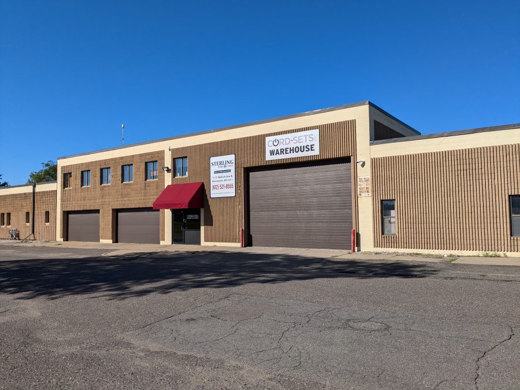A warehouse where Sterling Wire & Cable has its operations.