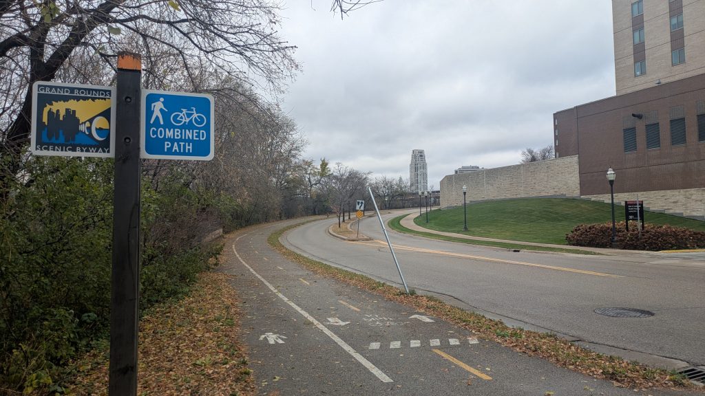 Grand Rounds Scenic Byway sign