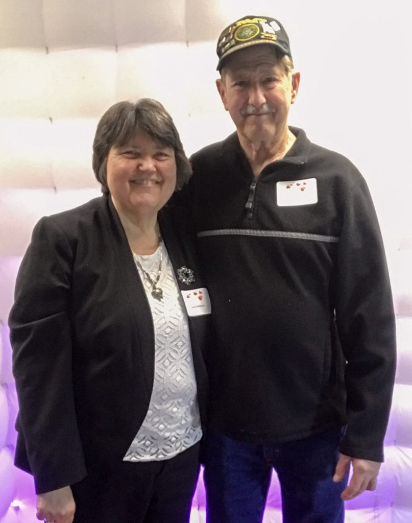 Joan and Gary Ballanger in 2014.