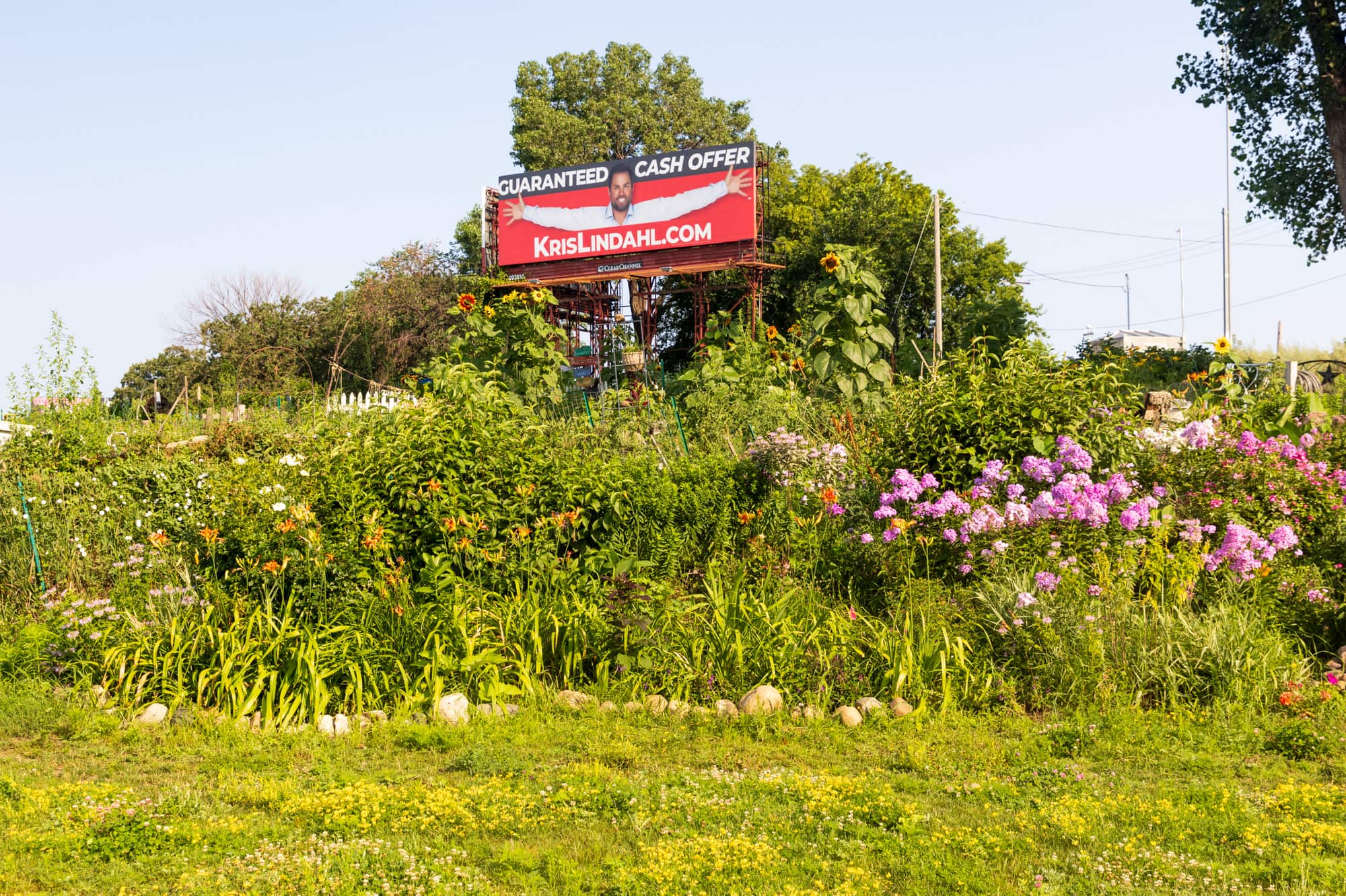 Flower garden for Adam