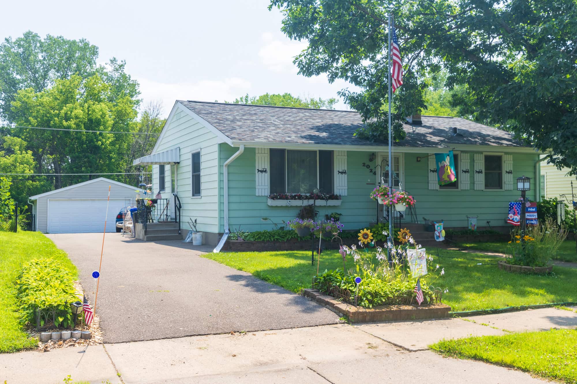 The home of Joan and Gary Ballanger at 2024 Hawthorne Avenue East.