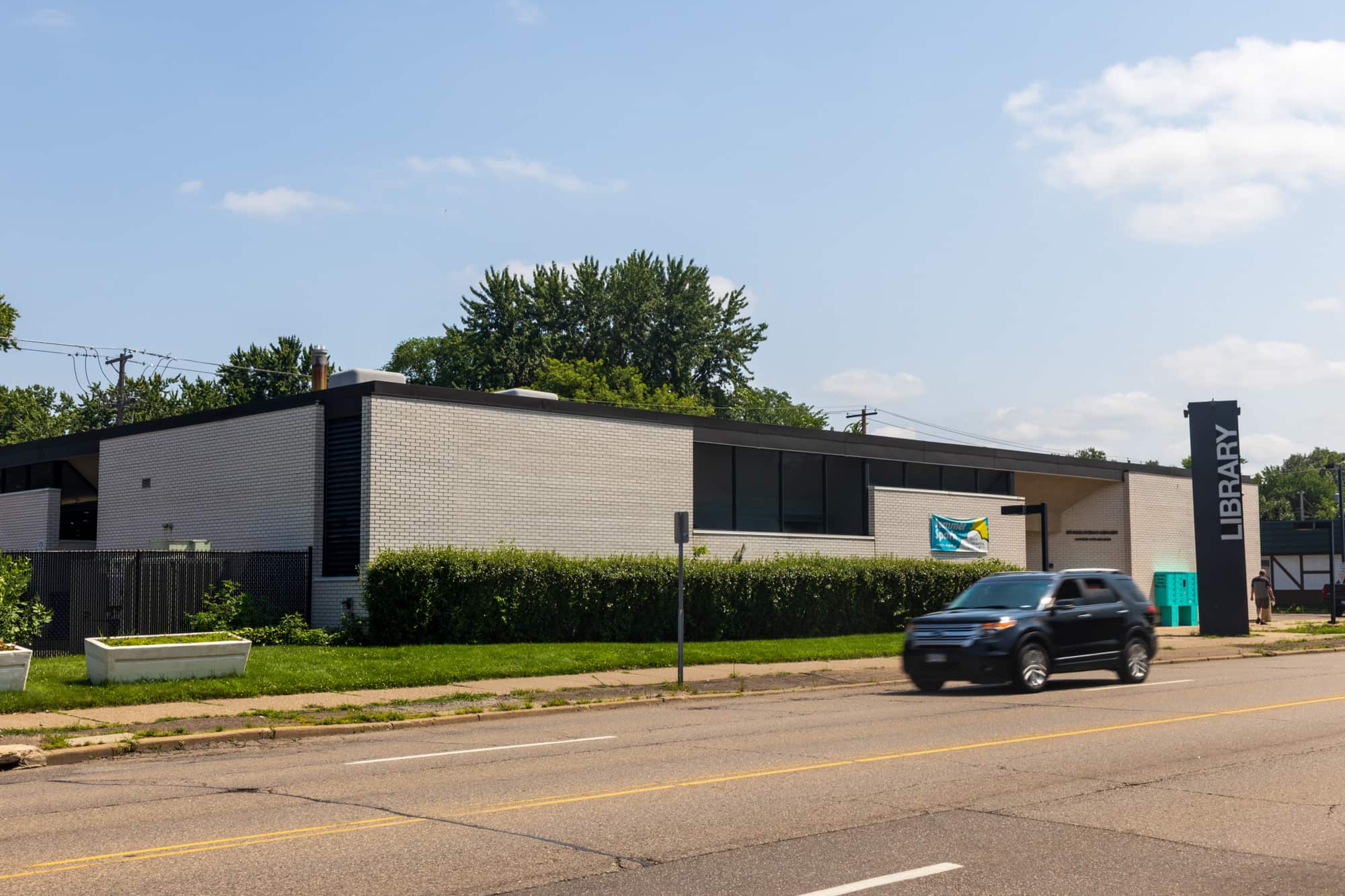 Hayden Heights Library on White Bear Avenue.