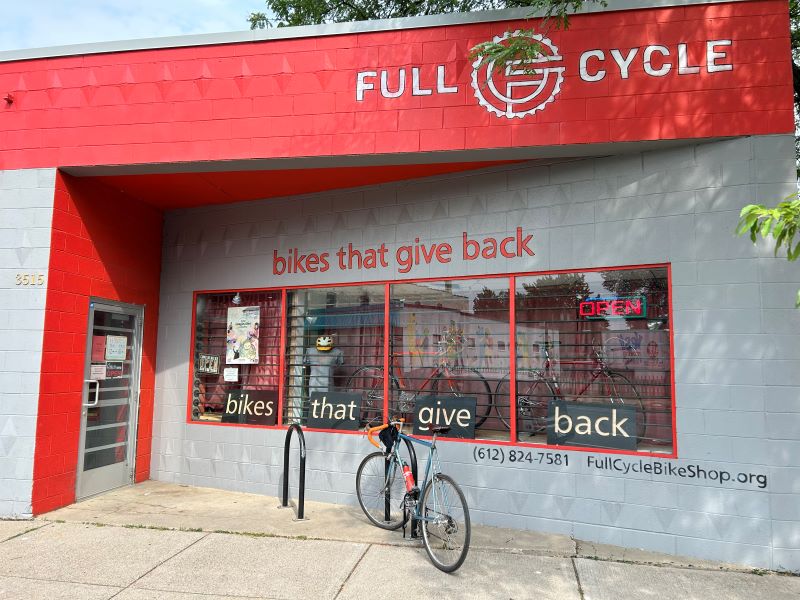 Full Cycle Bike Shop on Chicago and 36th in Minneapolis