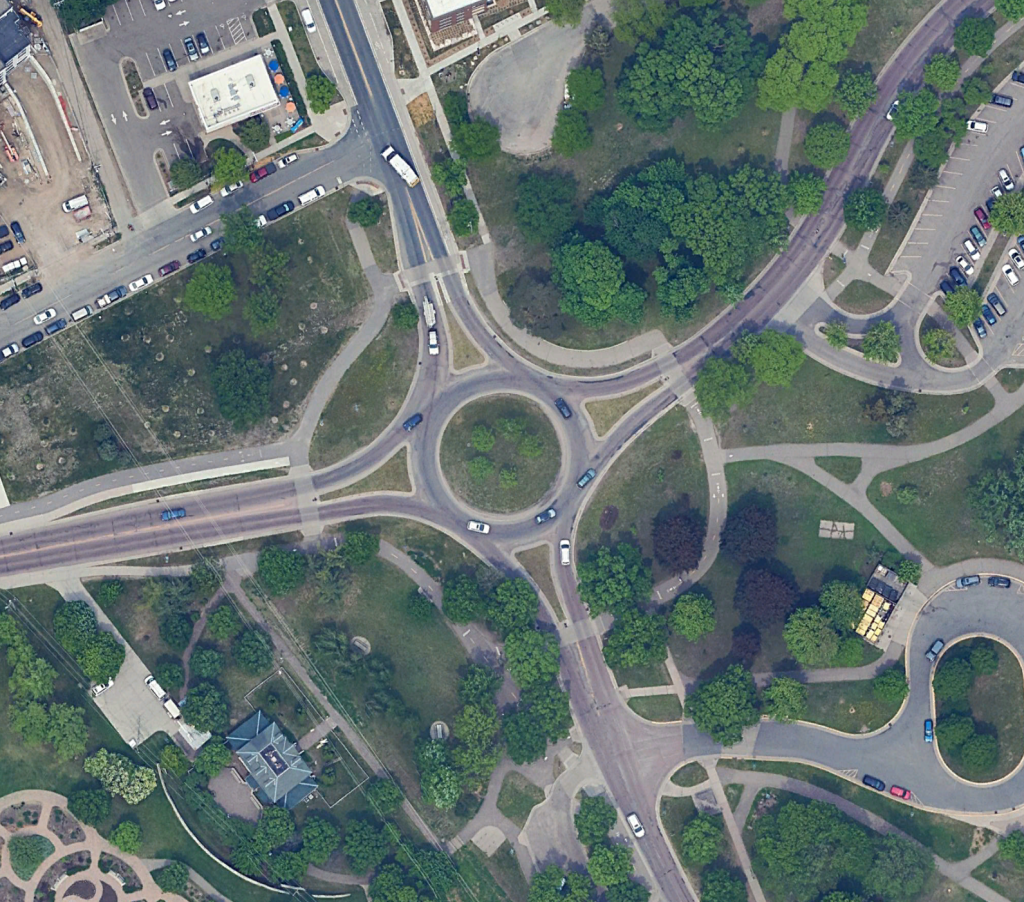 Aerial image of Godfrey
