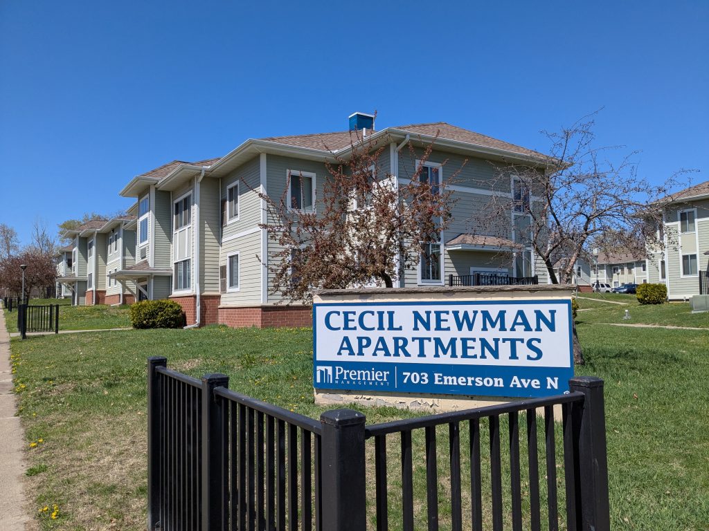 two-story apartment complex