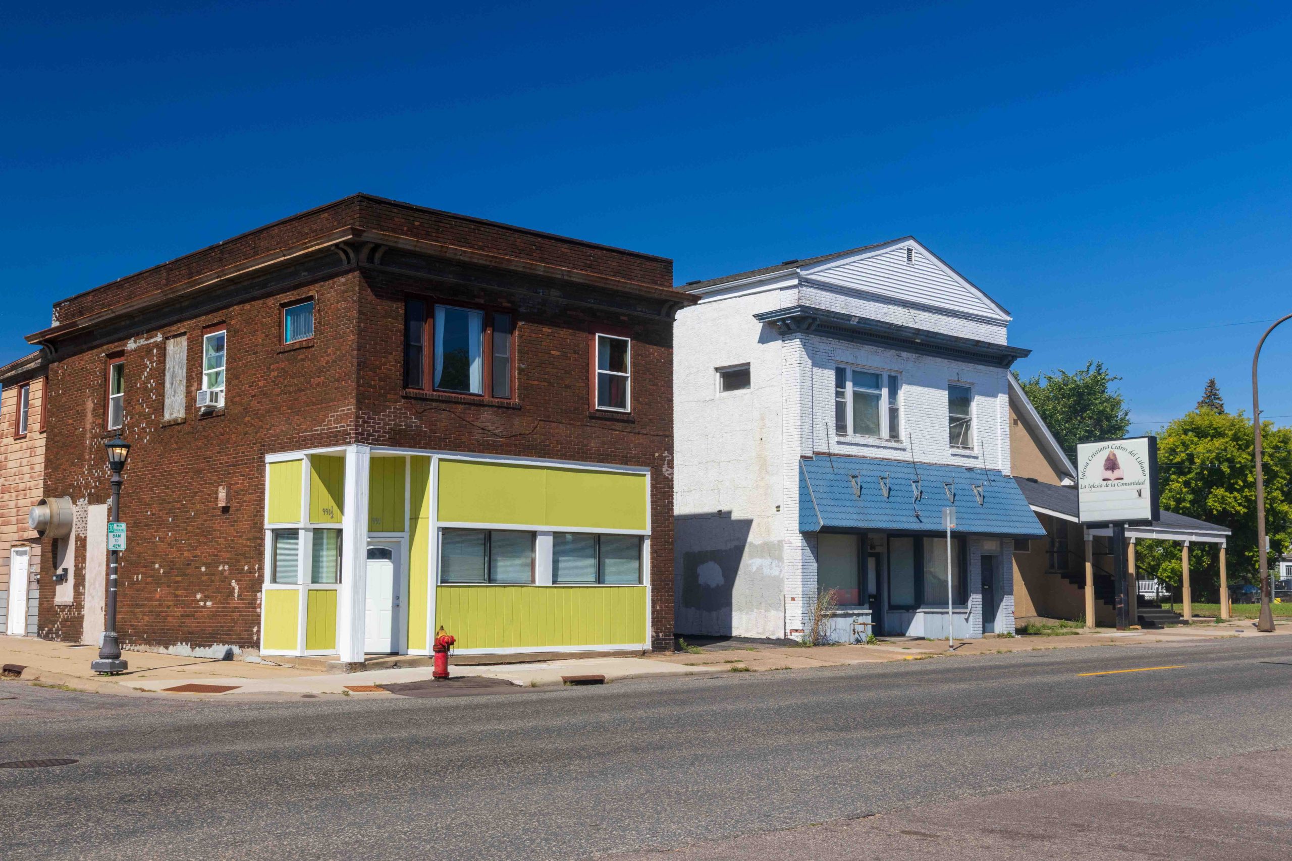 3 buildings on Arcade, just north of Jenks.