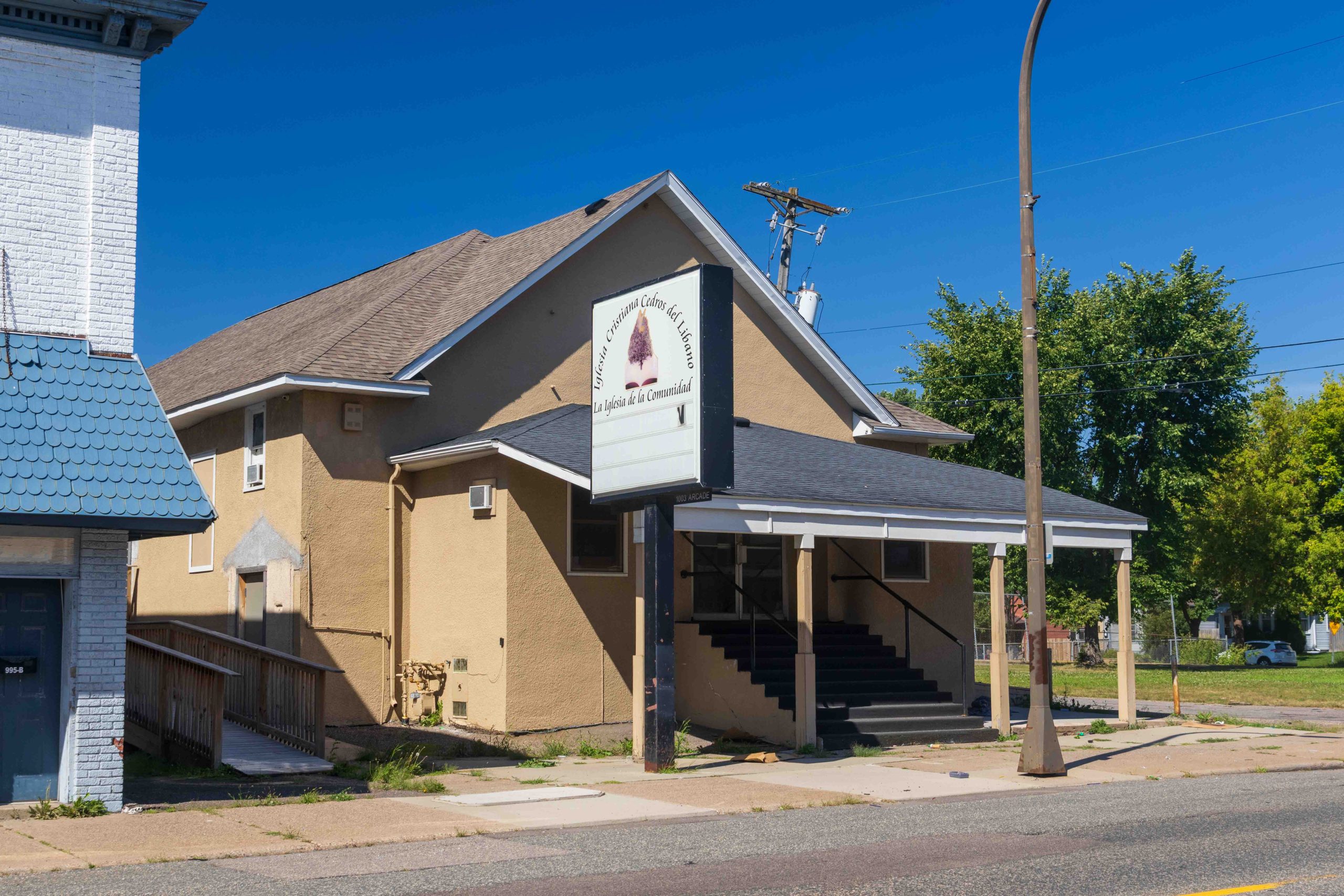 Building that was Polish-American Club for 80 years on Arcade.