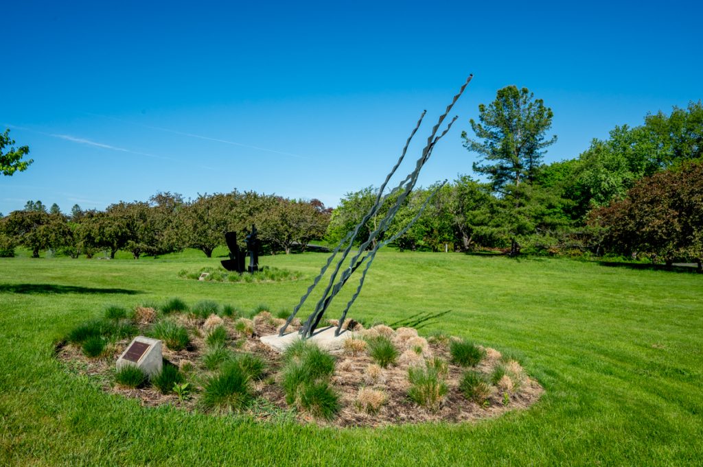 Sculptures at the Harrison Sculpture Garden

