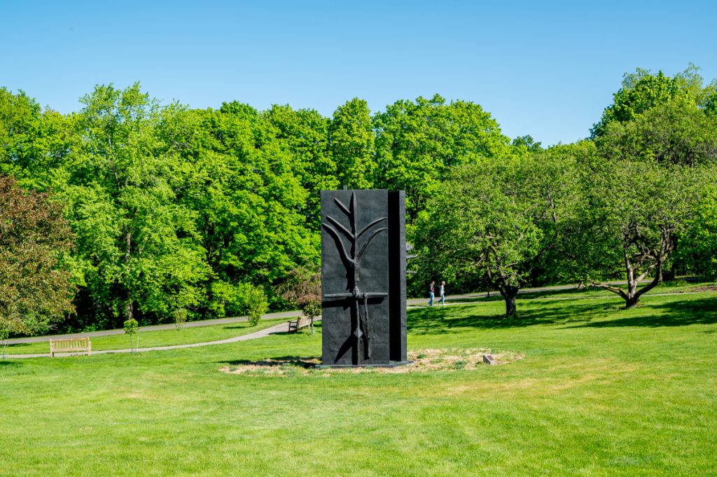 Sculptures at the Harrison Sculpture Garden

