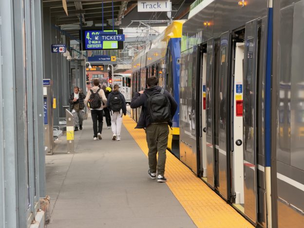 METRO U.S. Bank light rail station