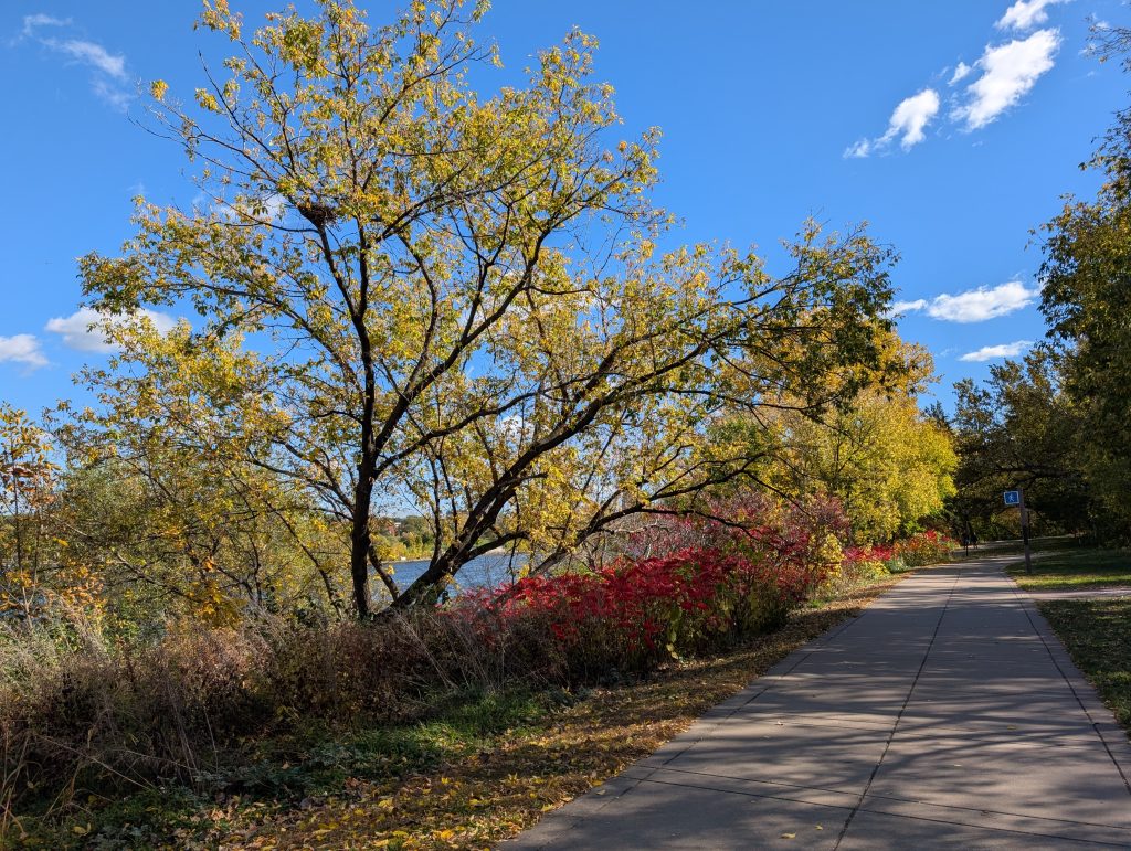 riverside pedestrian trail