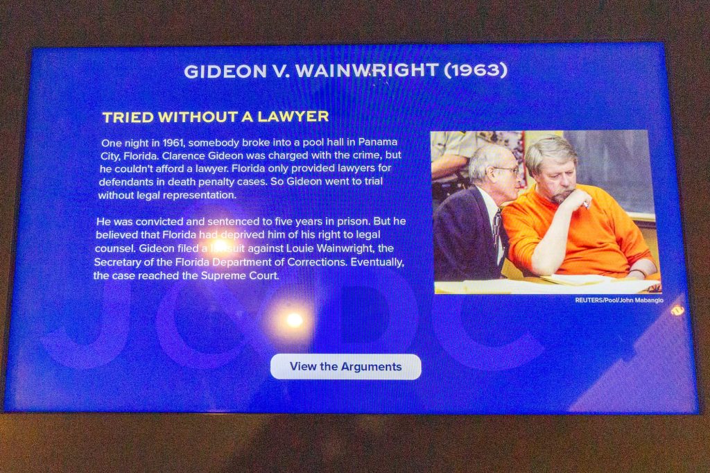 Gideon v. Wainwright is one of three cases that defined how the Constitution protects your rights in a criminal case.