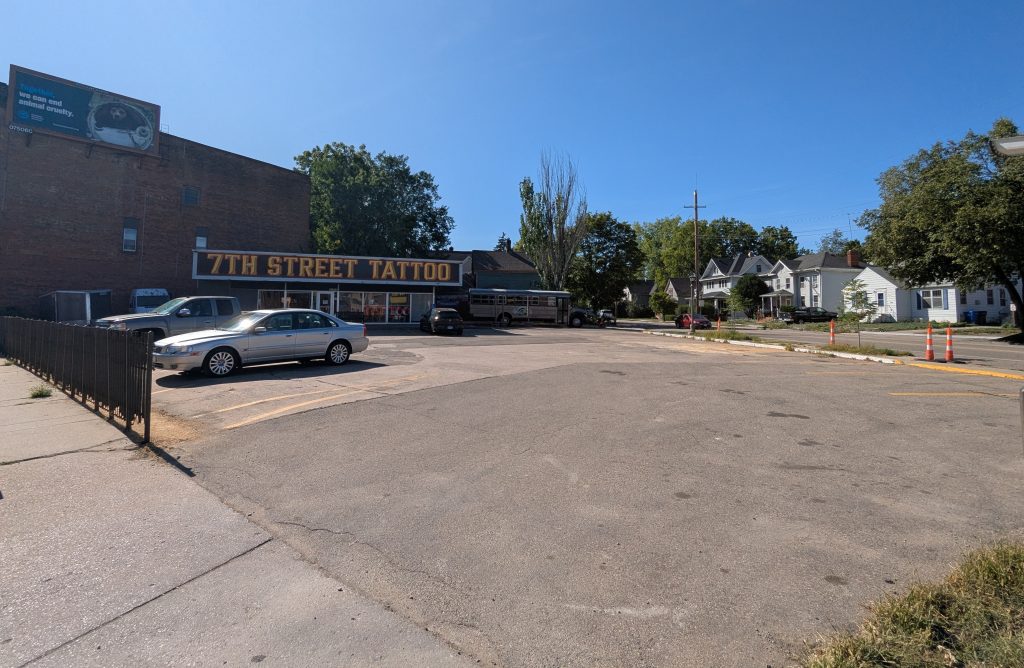 Former gas station Randolph and West Seventh, St. Paul