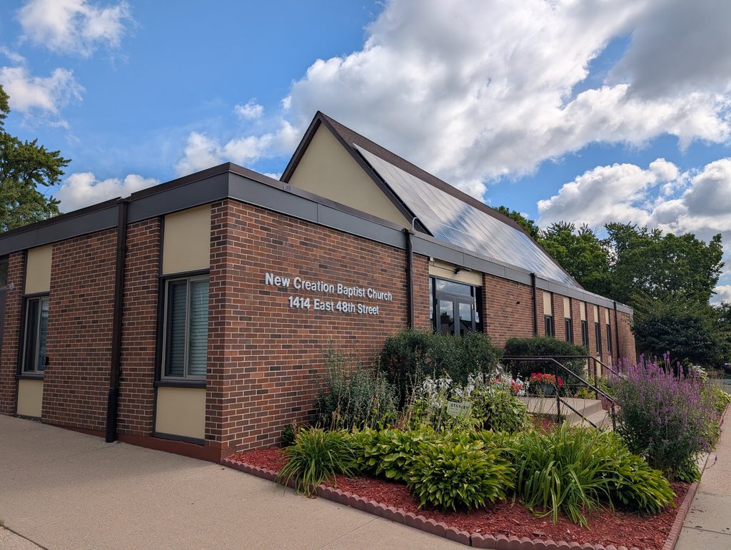 modern church building